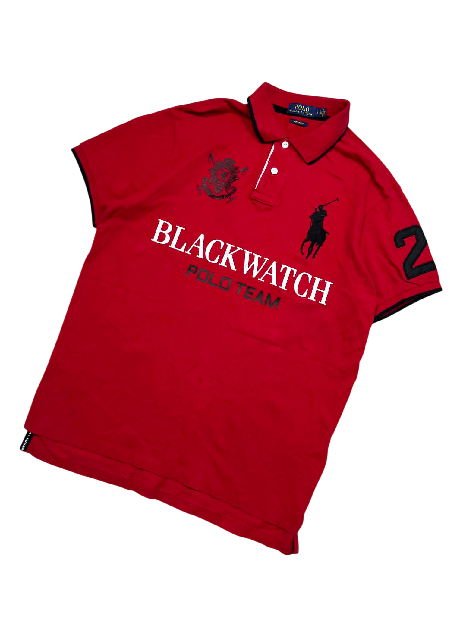 Ralph Lauren Chief Keef BLACKWATCH Polo (L)