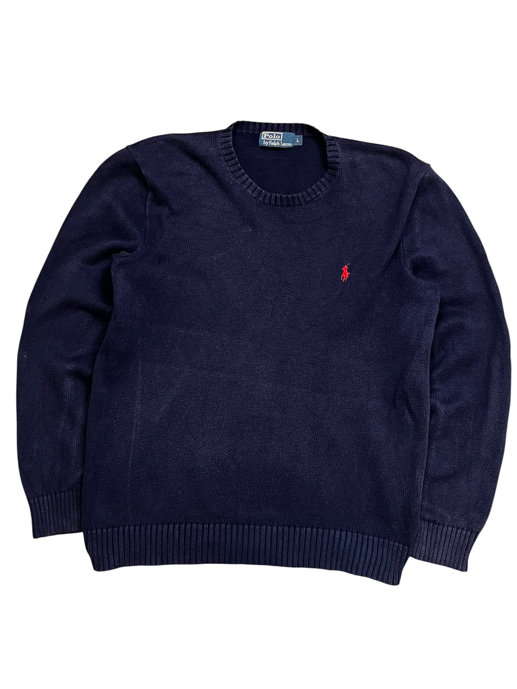 Polo Ralph Lauren Vintage Knitted Crewneck (L)