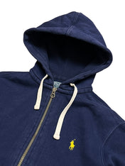 Polo Ralph Lauren Navy Full Zip Up Hoodie (M)
