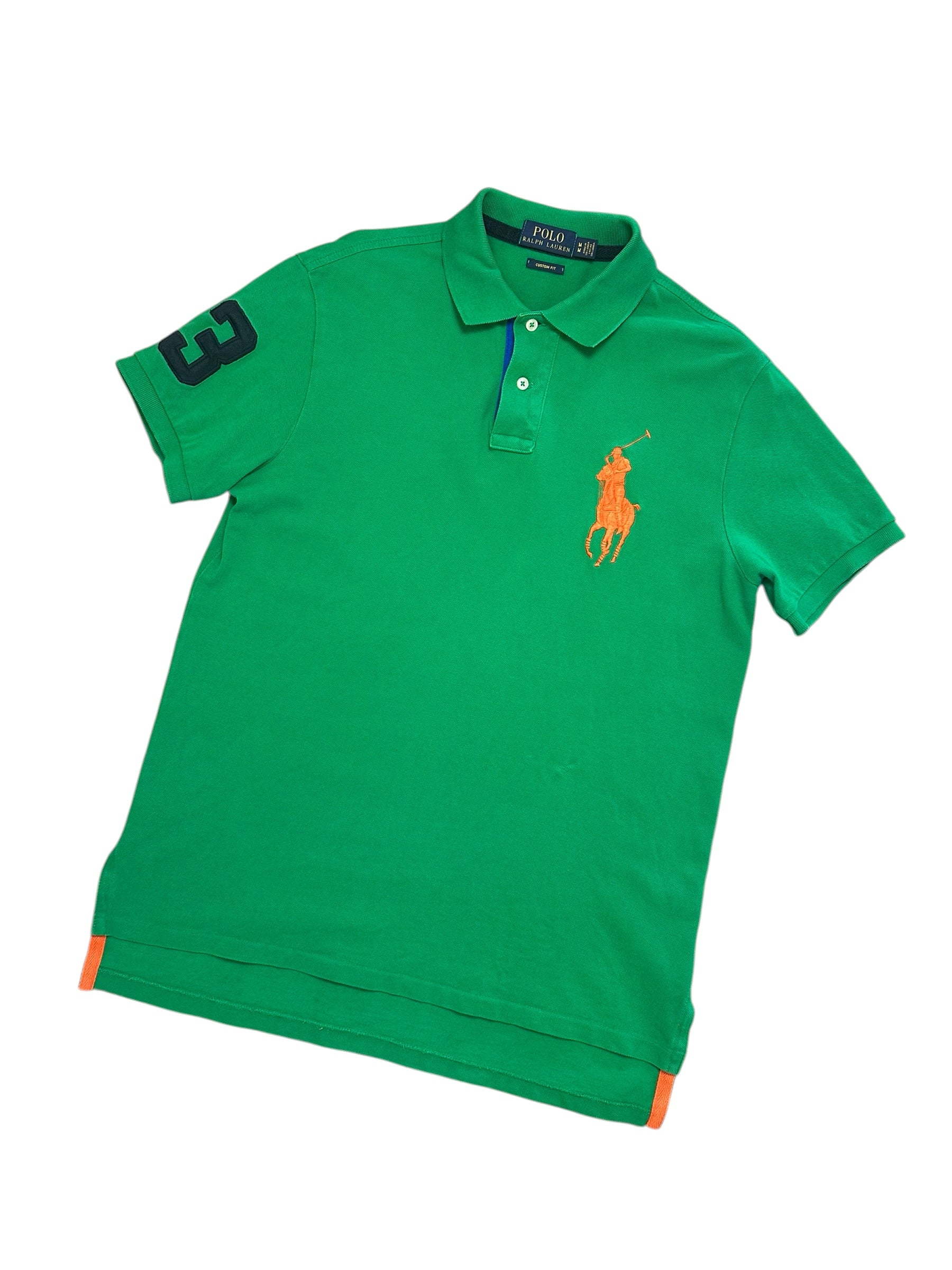 Polo Ralph Lauren Green Bigpony Poloshirt (M)