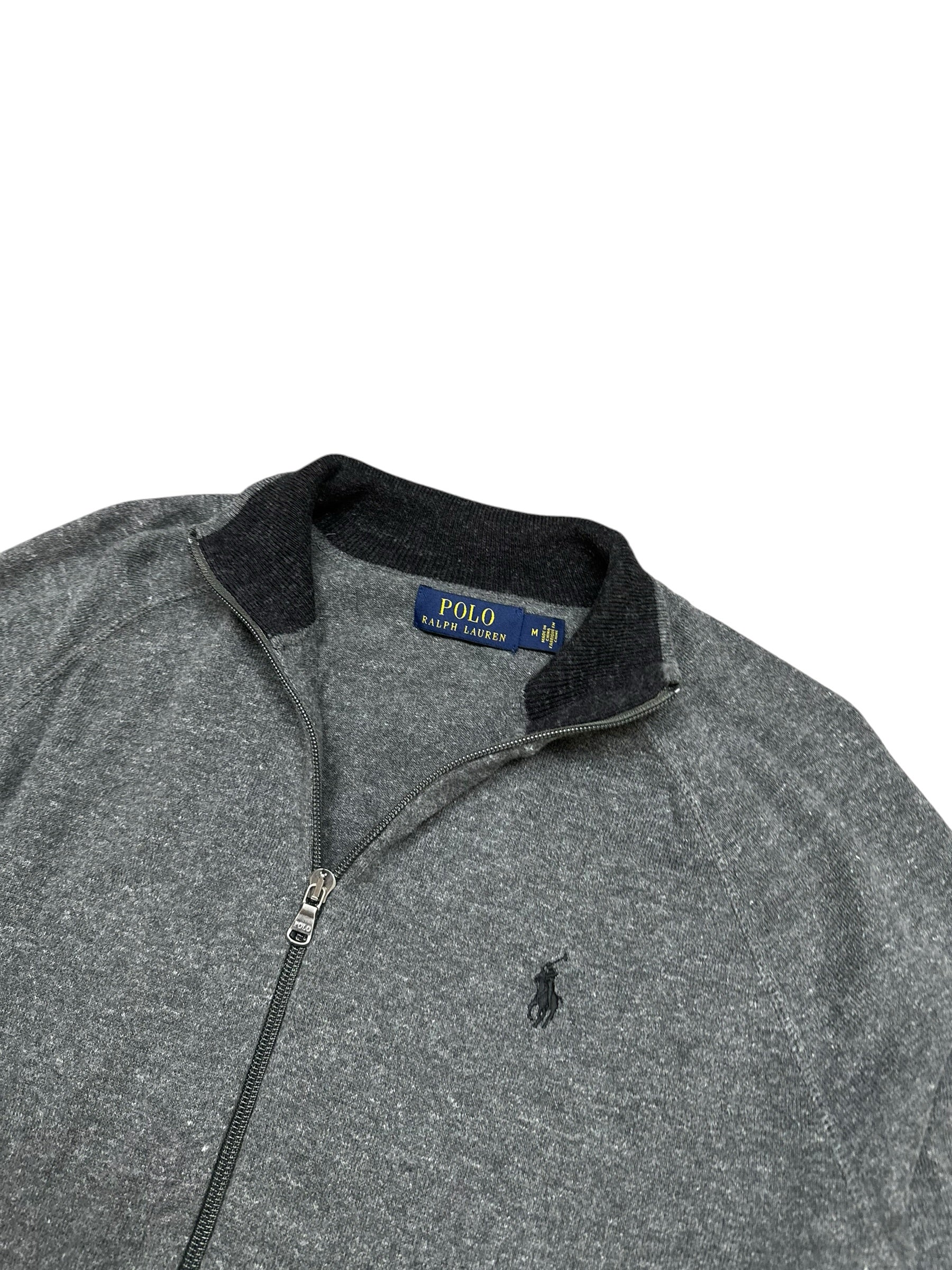Polo Ralph Lauren Grey Full Zip Up (M)