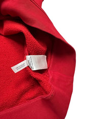 Lacoste Red Crewneck Sweatshirt
