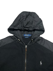 Polo Ralph Lauren Black Full Zip Up Hoodie (M)