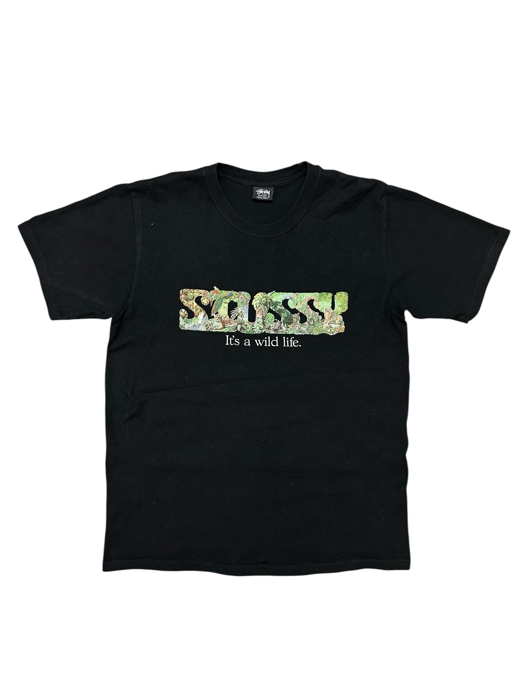 Stüssy "It's a Wild Life" Tee (M)