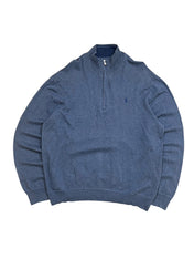 Polo Ralph Lauren Quarter Zip Knit Pulover (XL)