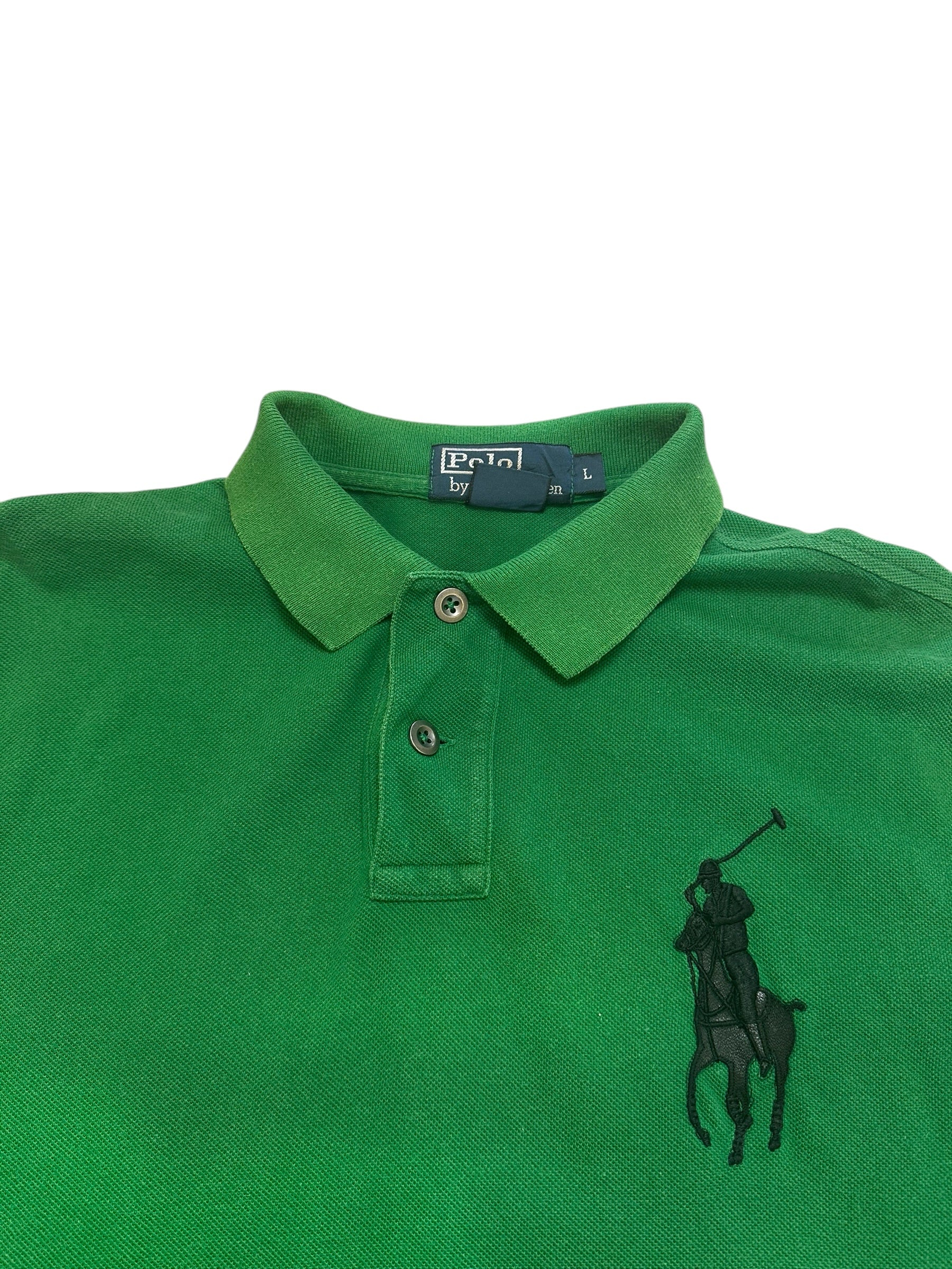 Polo Ralph Lauren Green Bigpony Poloshirt (L)