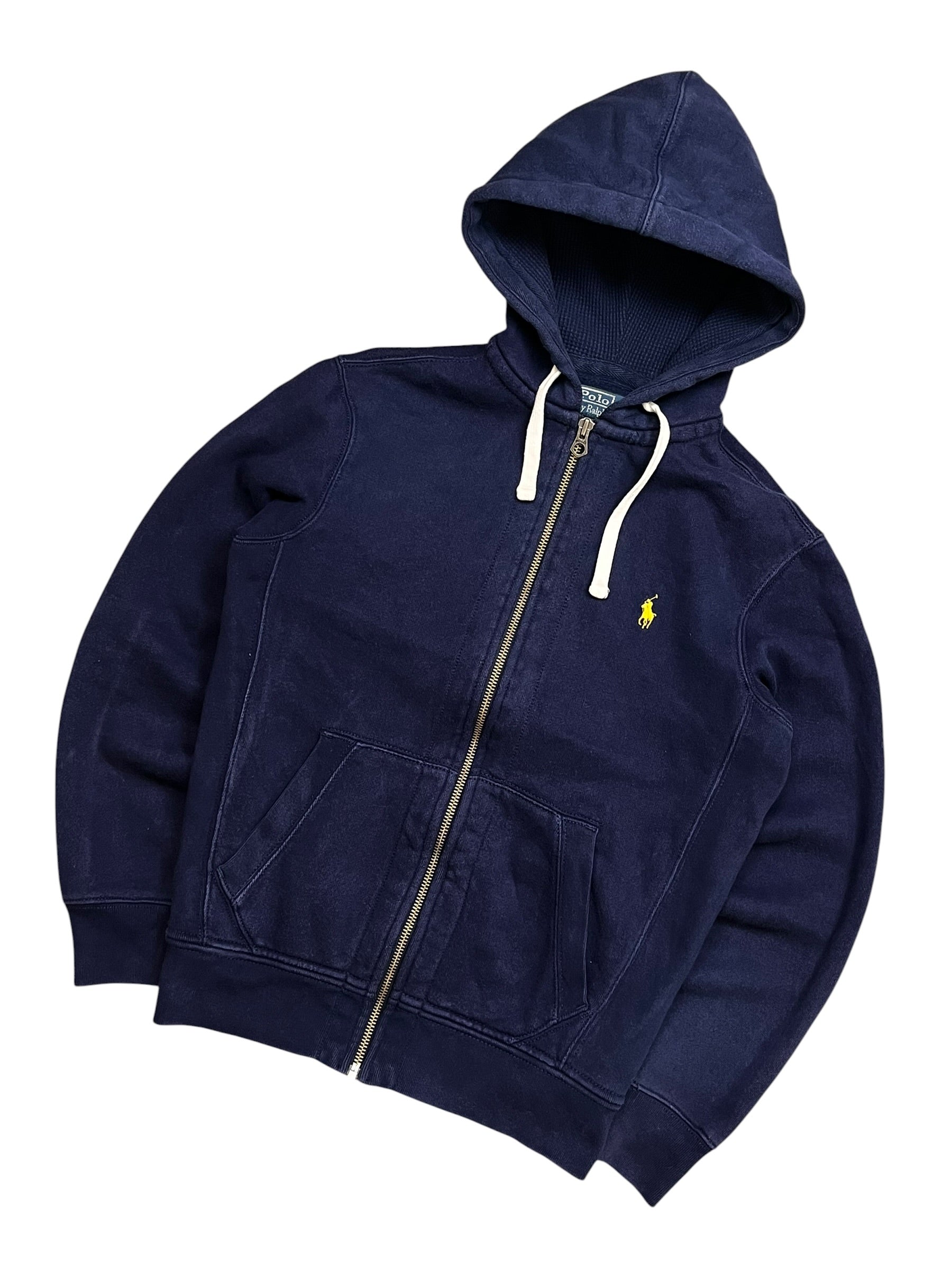 Polo Ralph Lauren Navy Full Zip Up Hoodie (M)