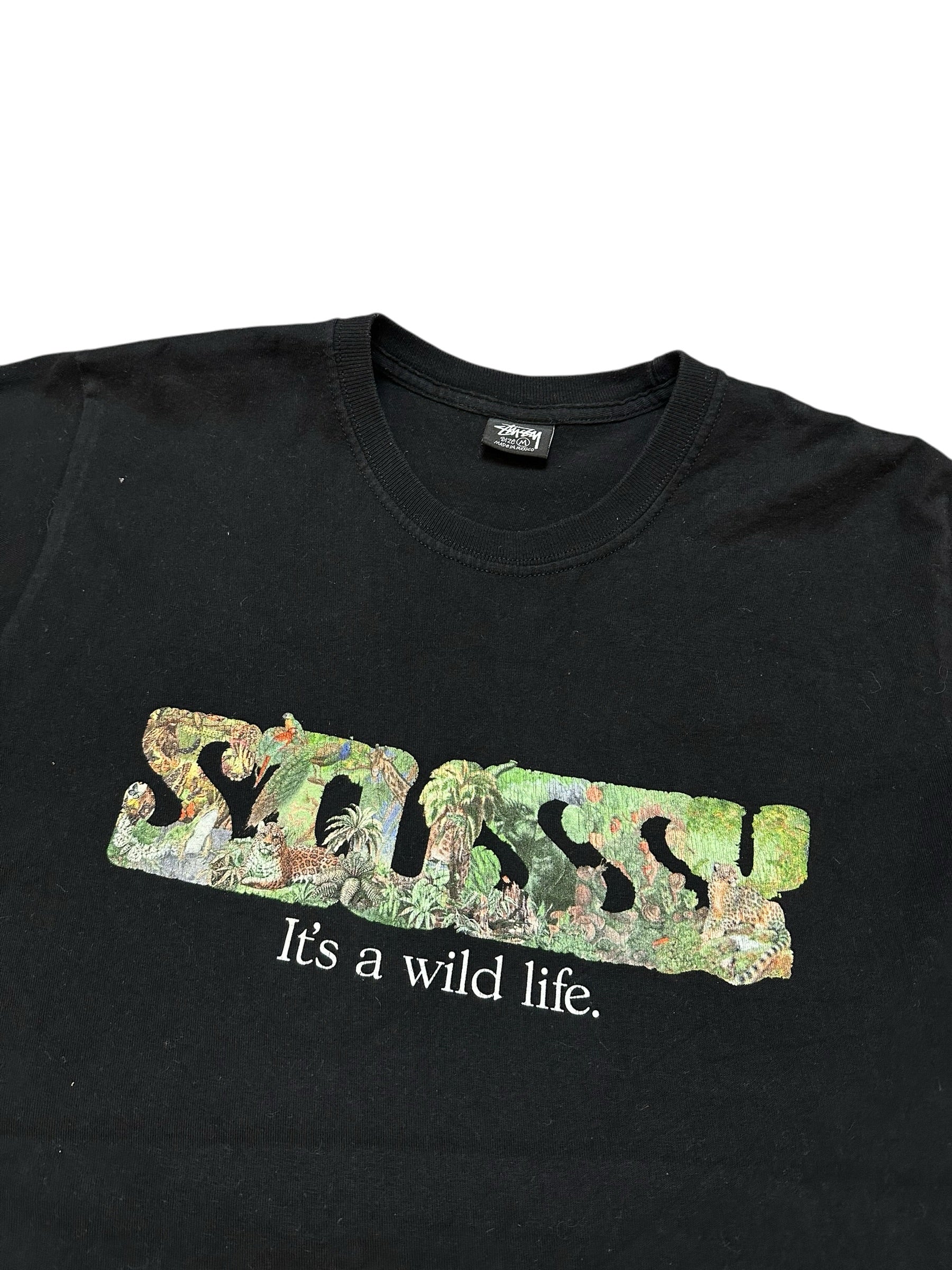 Stüssy "It's a Wild Life" Tee (M)