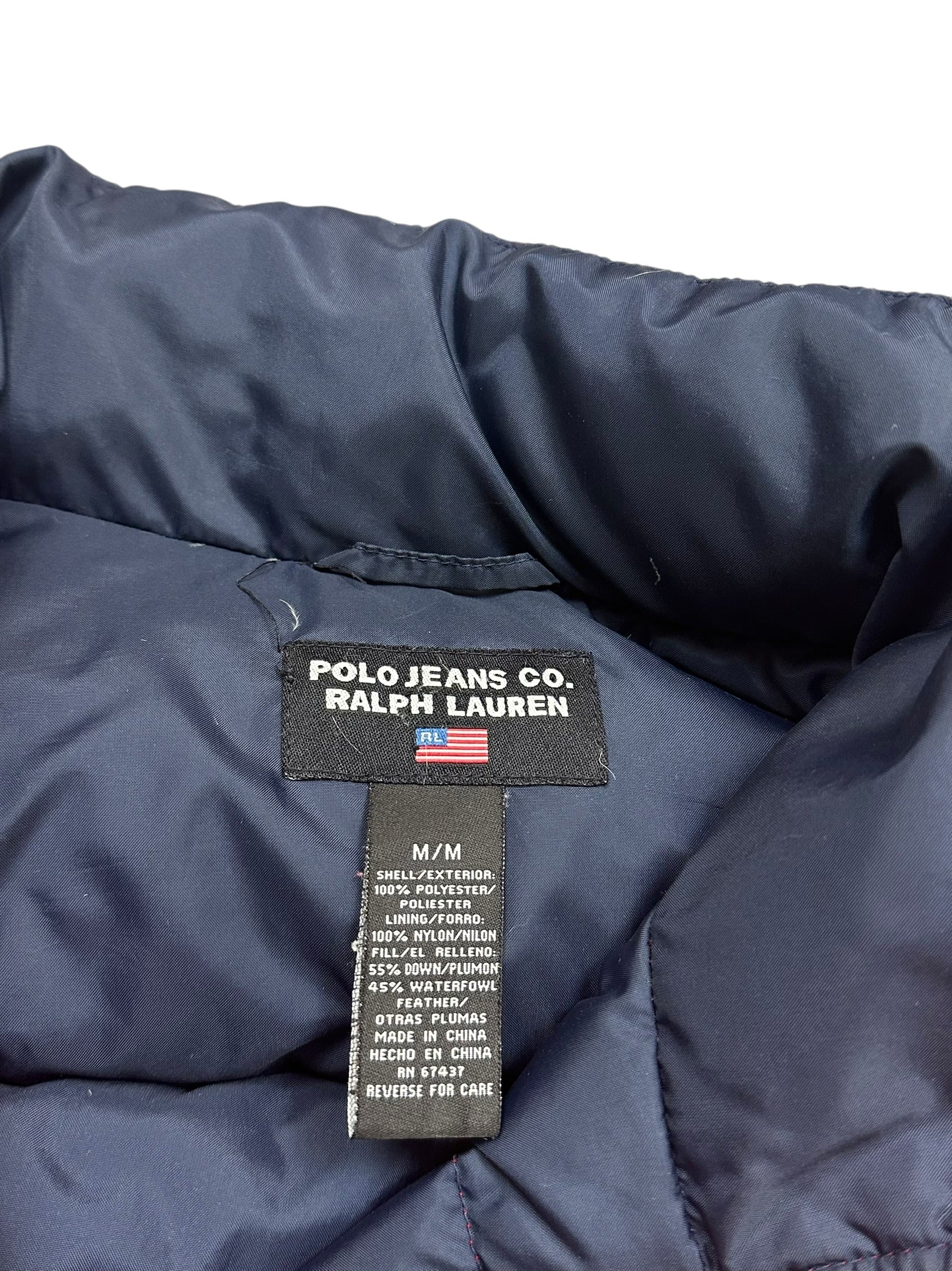 Polo Jeans Co. Ralph Lauren Reversible Puffer Jacket (M)