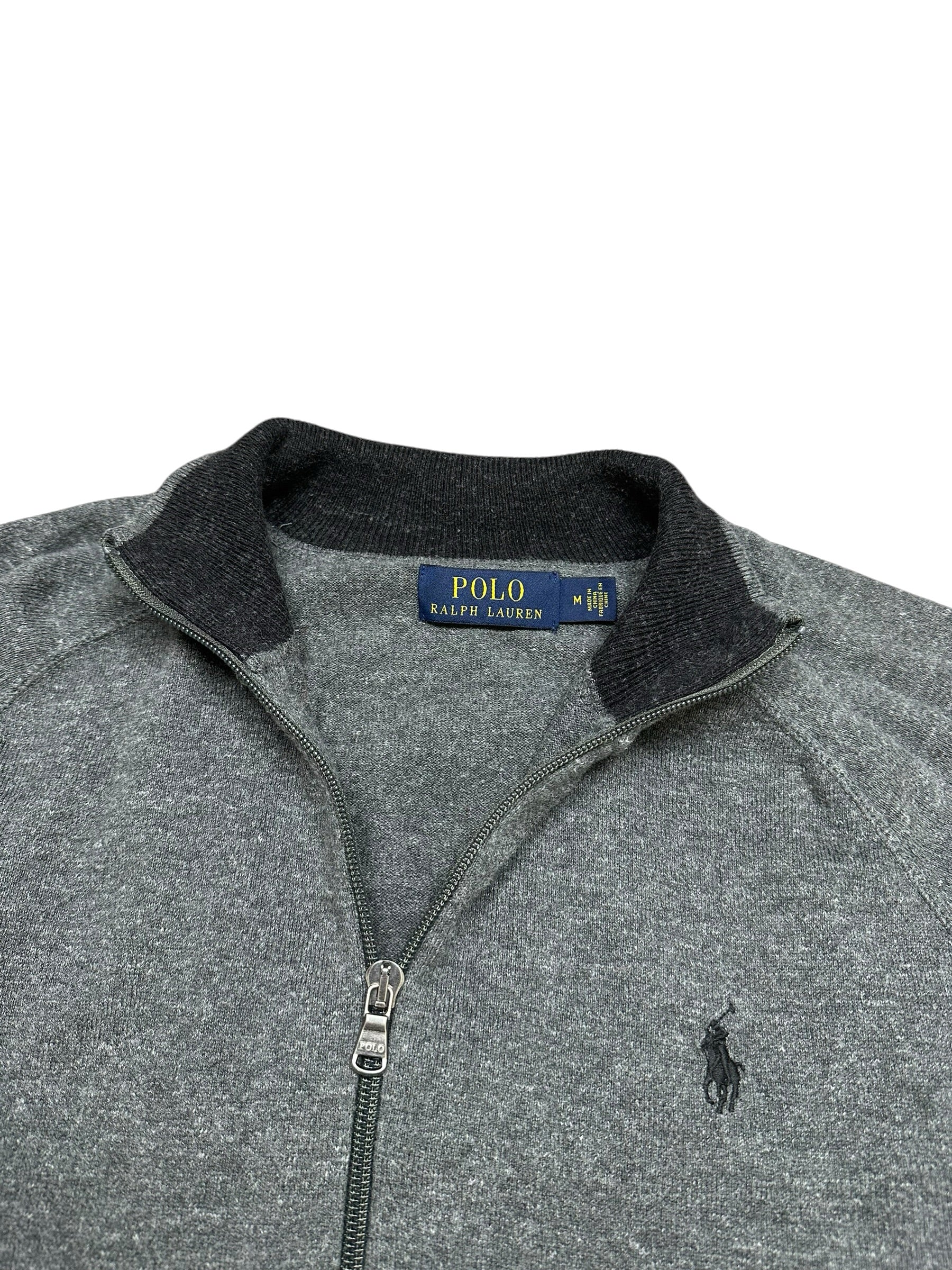 Polo Ralph Lauren Grey Full Zip Up (M)