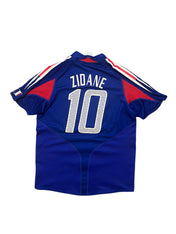 Adidas France 2004 Zidane #10 Vintage Jersey (XXS)