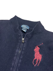 Polo Ralph Lauren Bigpony Full Zip Knit Pulover (XS)