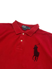 Polo Ralph Lauren Red Bigpony Poloshirt (XL)