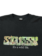 Stüssy "It's a Wild Life" Tee (M)