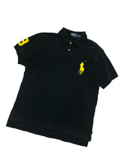 Polo Ralph Lauren Black Bigpony Poloshirt (XL)