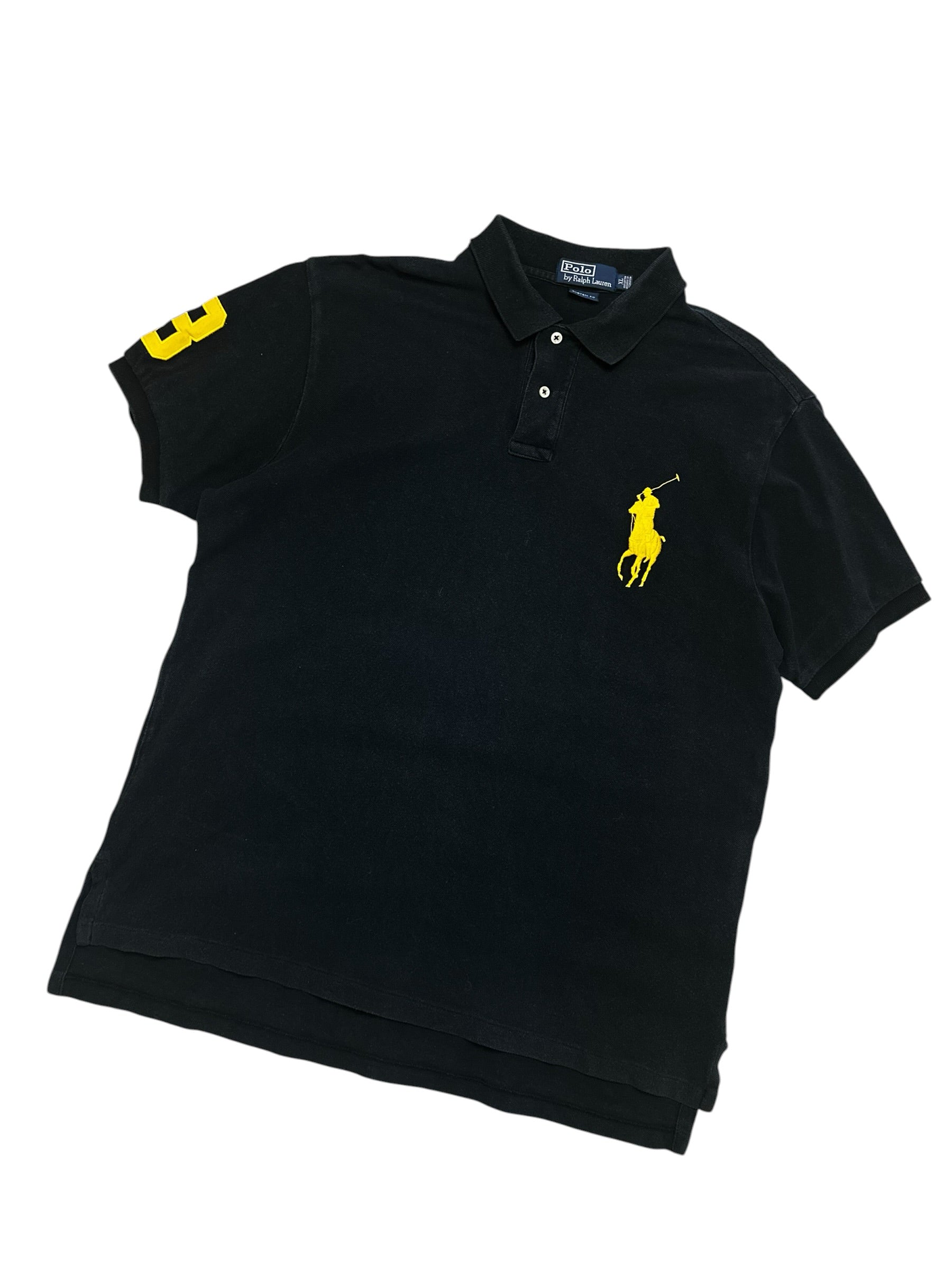 Polo Ralph Lauren Black Bigpony Poloshirt (XL)