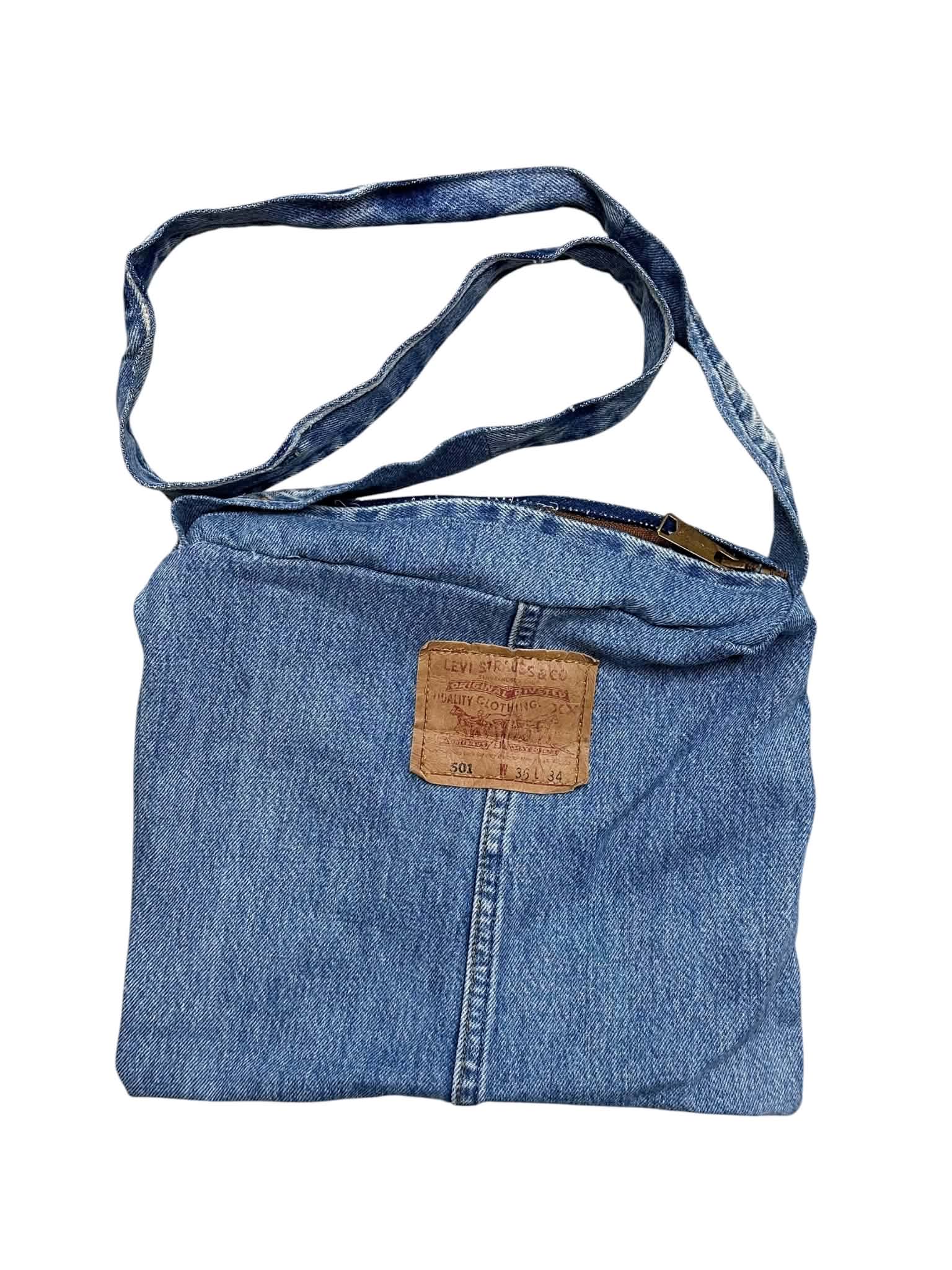 Handmade Levi's Denim Shoulder Bag (One Size)