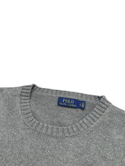 Polo Ralph Lauren Grey Knitted Crewneck (L)