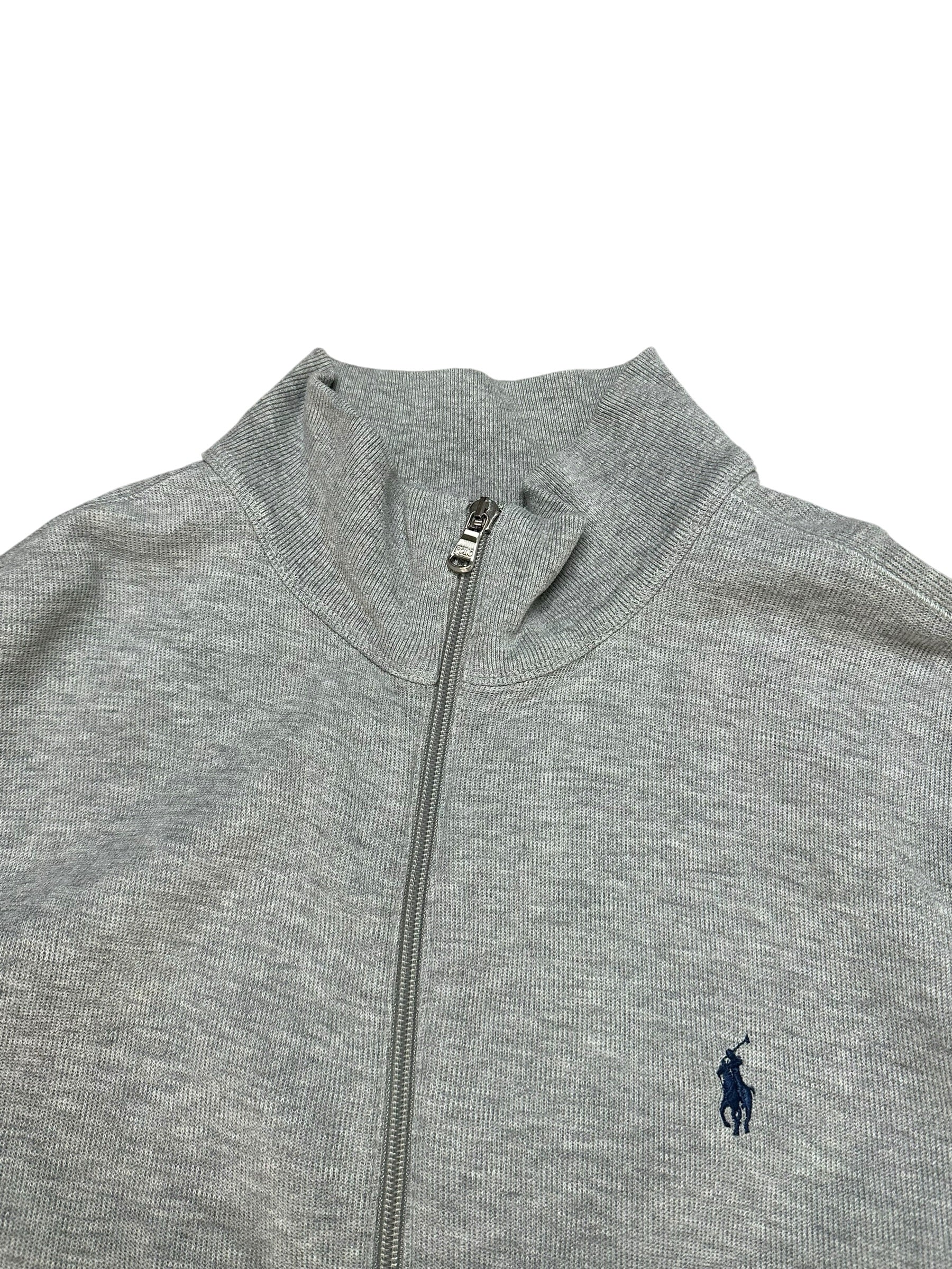 Polo Ralph Lauren Grey Full Zip Up (L)