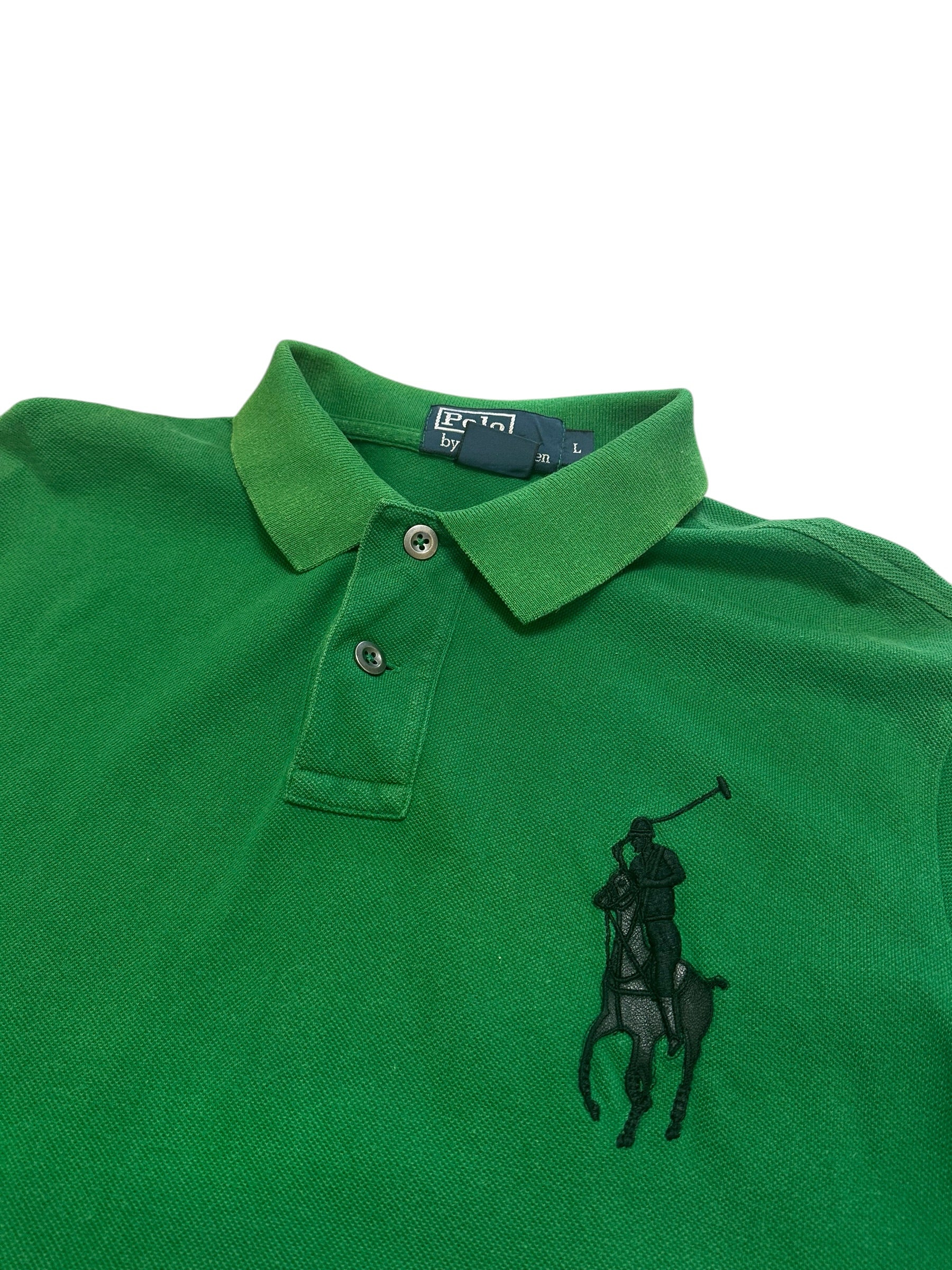 Polo Ralph Lauren Green Bigpony Poloshirt (L)