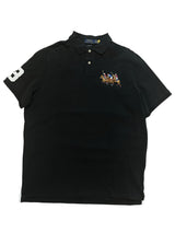 Polo Ralph Lauren Black Triple Pony Poloshirt (XL)