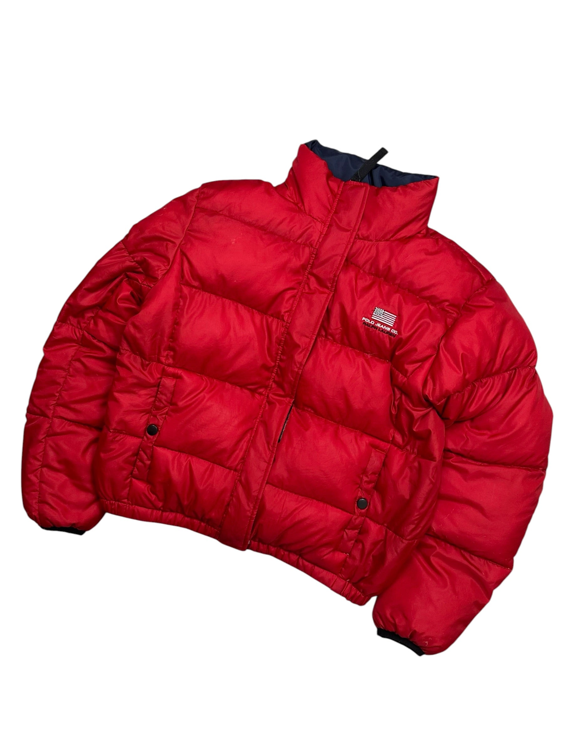 Polo Jeans Co. Ralph Lauren Reversible Puffer Jacket (M)