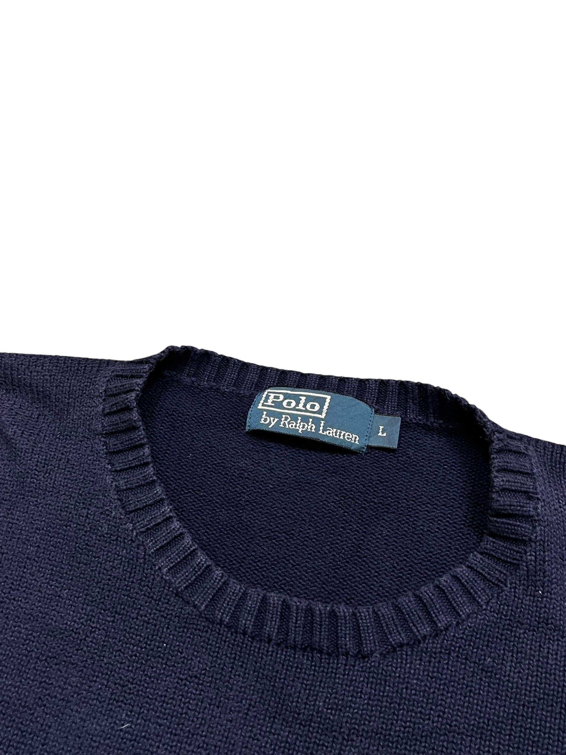 Polo Ralph Lauren Vintage Knitted Crewneck (L)
