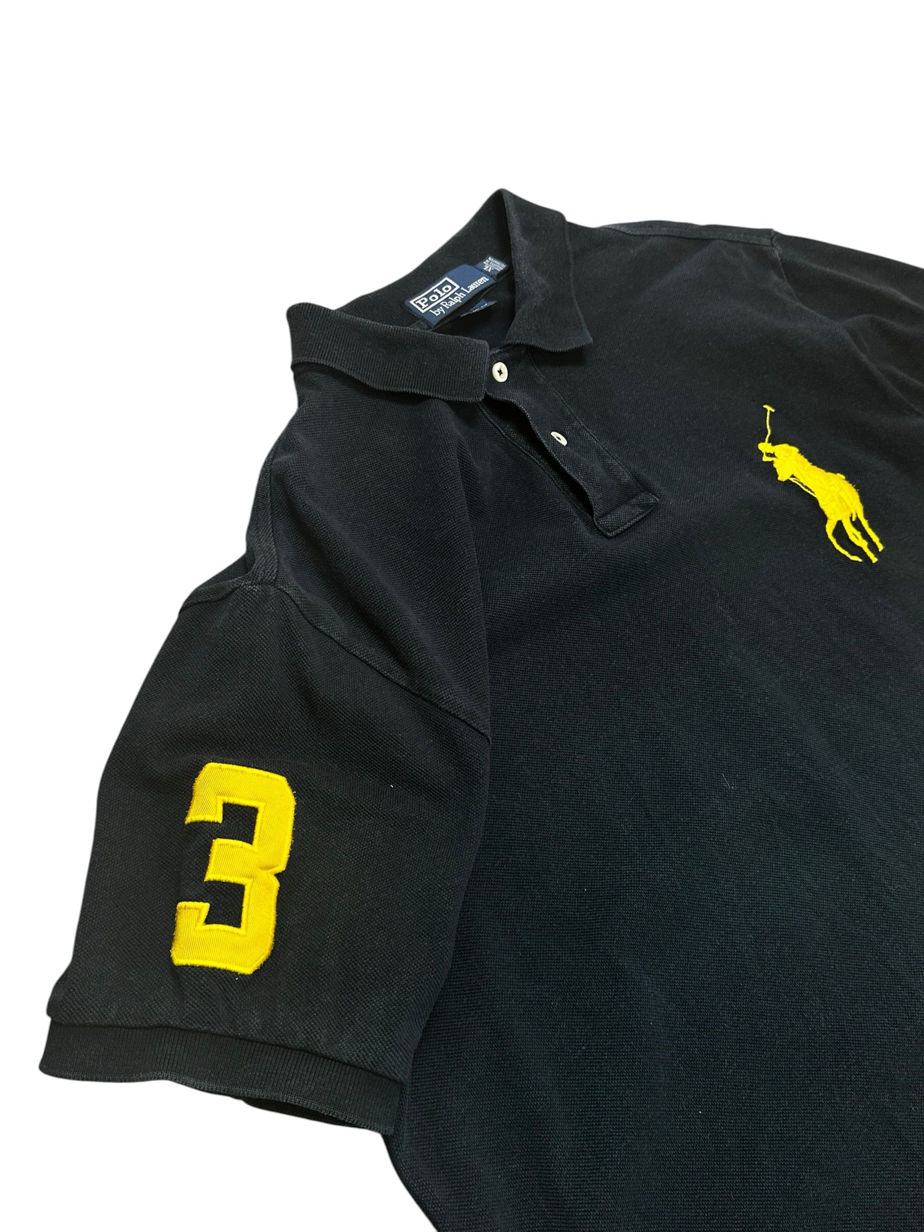 Polo Ralph Lauren Black Bigpony Poloshirt (XL)