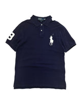 Polo Ralph Lauren Vintage Navy Bigpony Poloshirt (L)