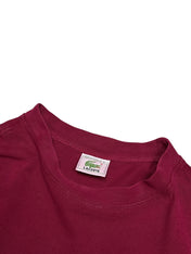 Lacoste Vintage Burgundy Tee