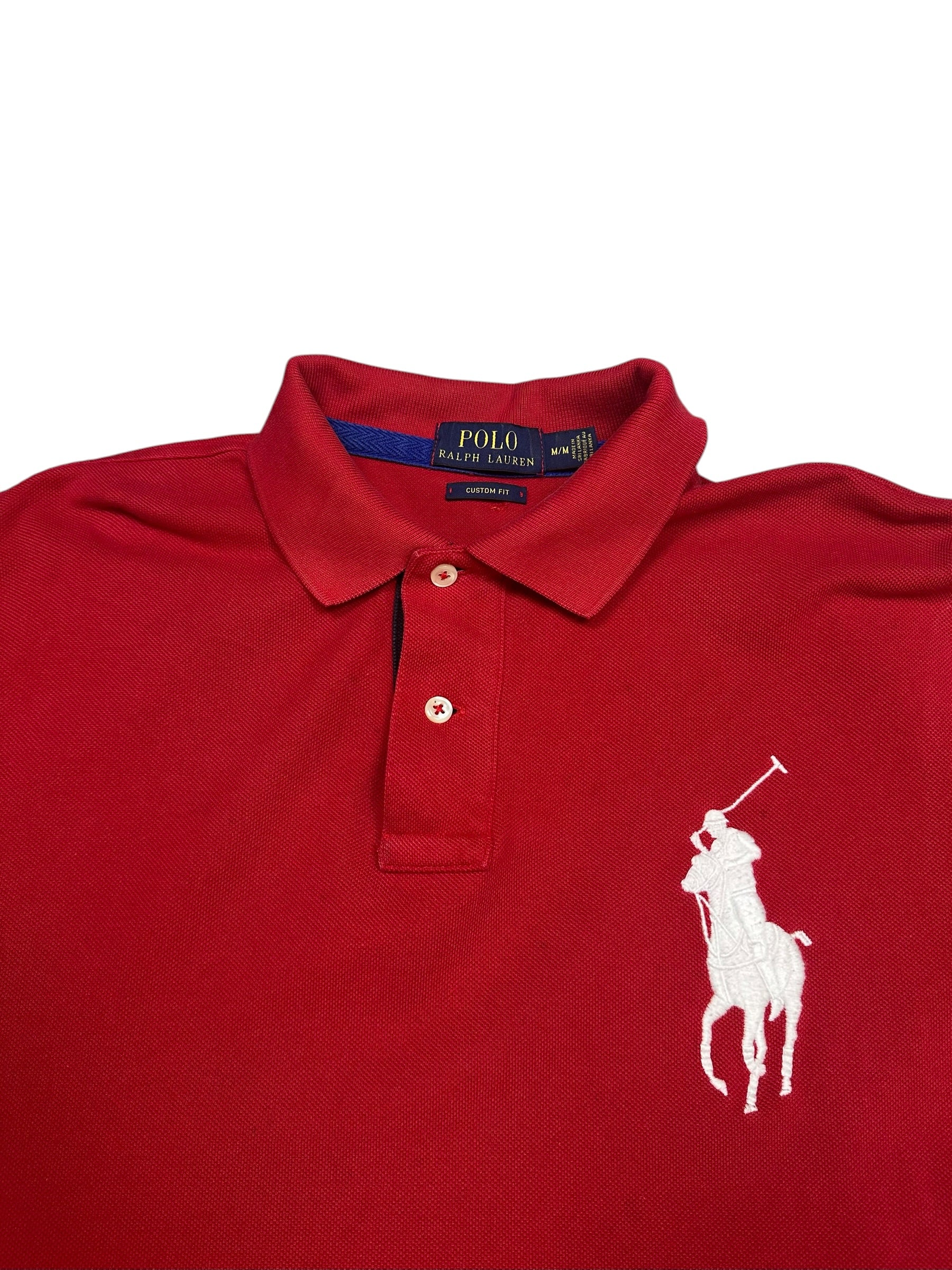 Polo Ralph Lauren Red Bigpony Poloshirt (M)