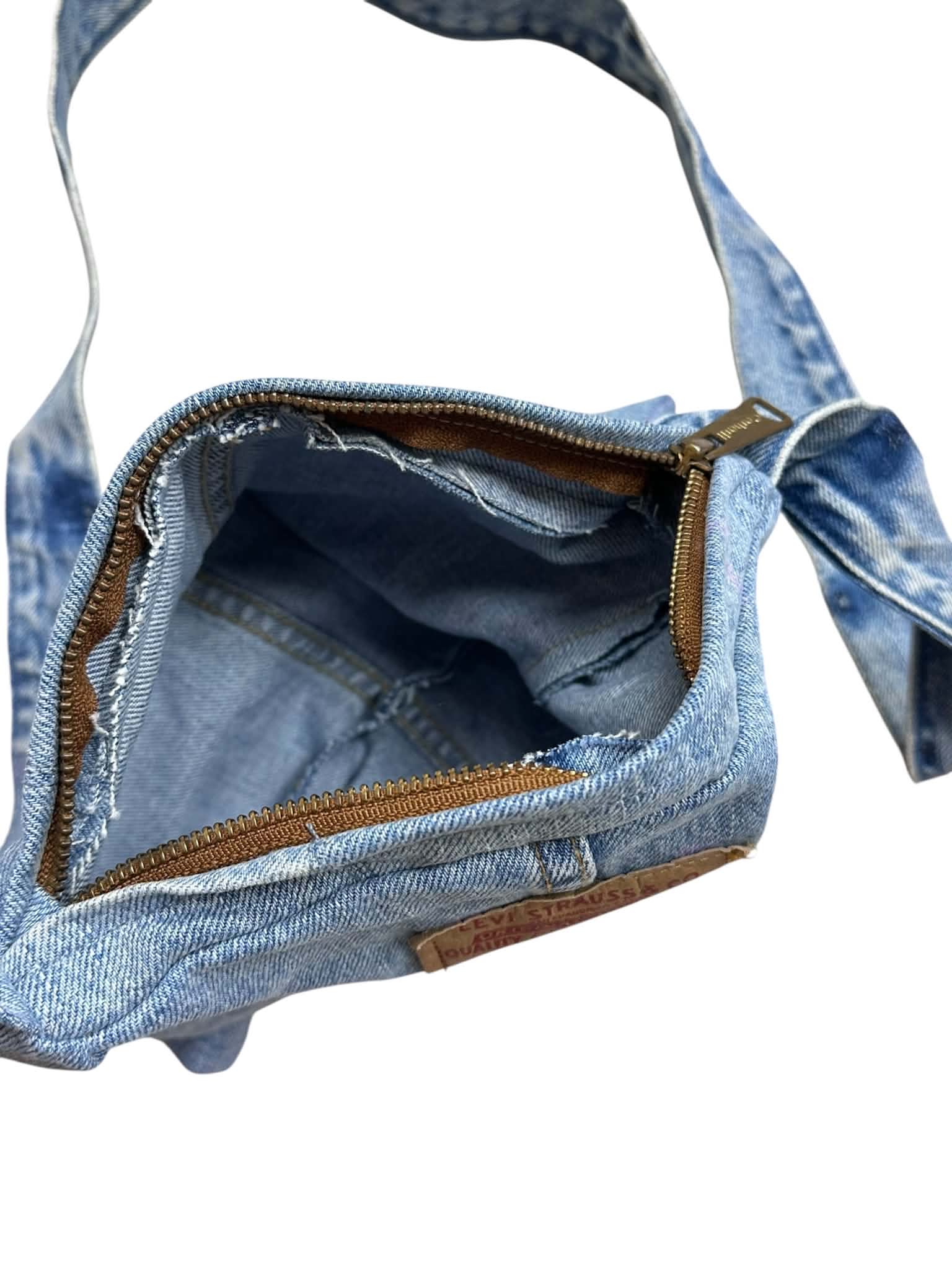 Handmade Levi's Denim Shoulder Bag (One Size)