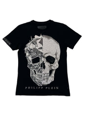 Philipp Plein A Big Trouble Skull T-Shirt (M)
