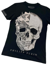 Philipp Plein A Big Trouble Skull T-Shirt (M)