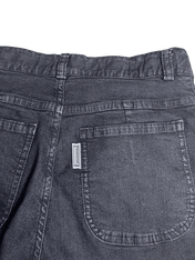 Sötétkék vintage farmernadrág hátsó zsebbel, Levi's címkével, streetwear stílus