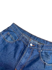 BIG PRINT Y2K Denim Shorts (M-34)