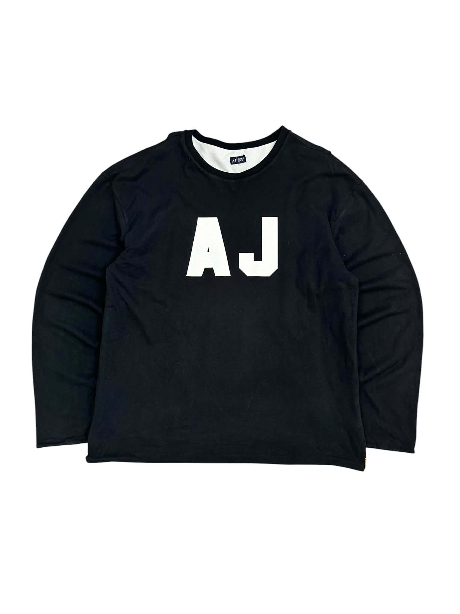 REVERSIBLE Armani Jeans Vintage Crewneck (L)