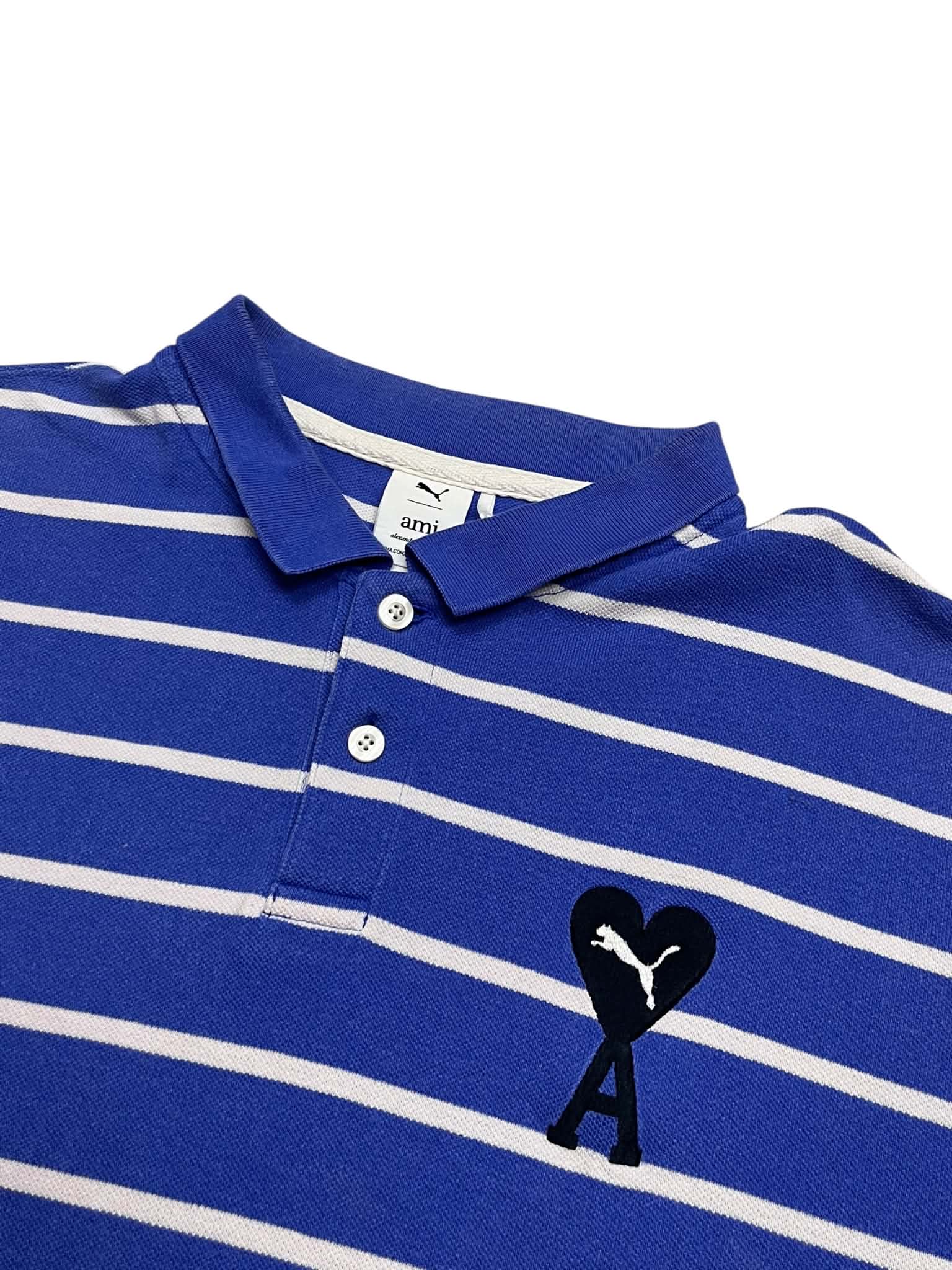 Ami Paris x Puma Poloshirt (XL)