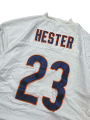 Vintage Y2K White Chicago Bears Devin Hester #23 Cropped Jersey (XL)