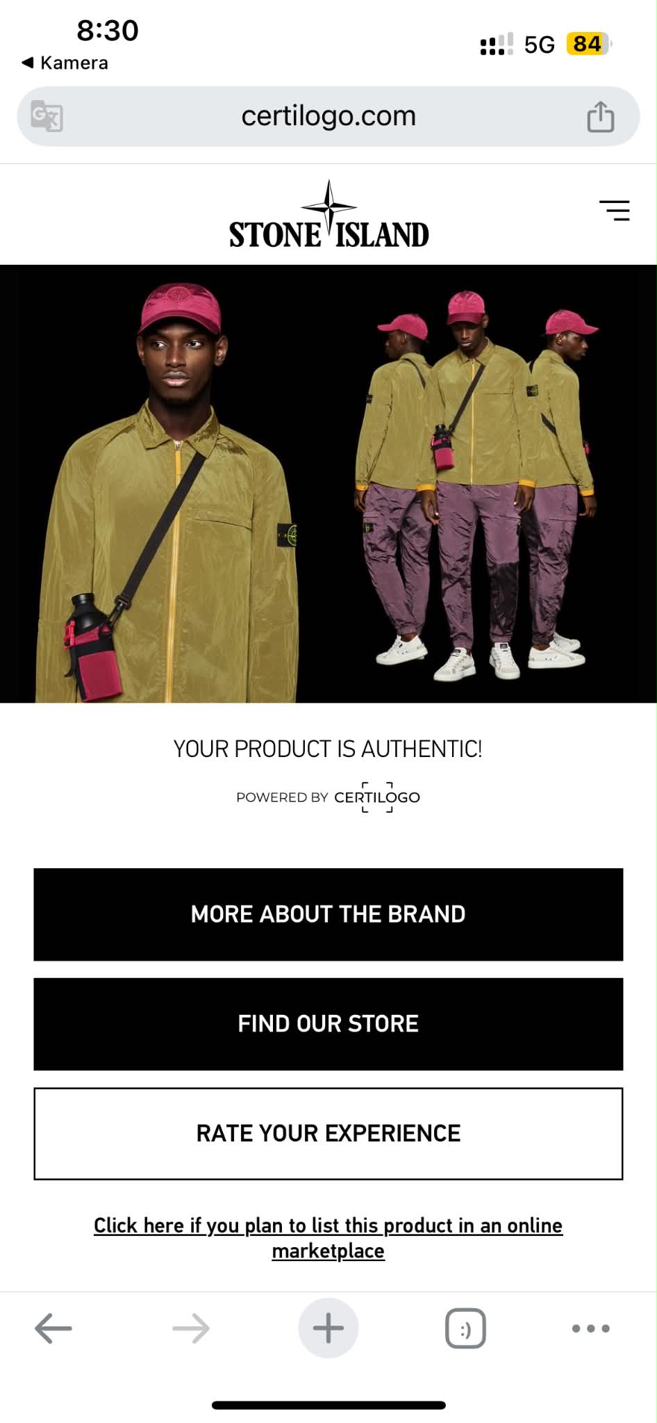 Stone Island Crewneck (S-M)