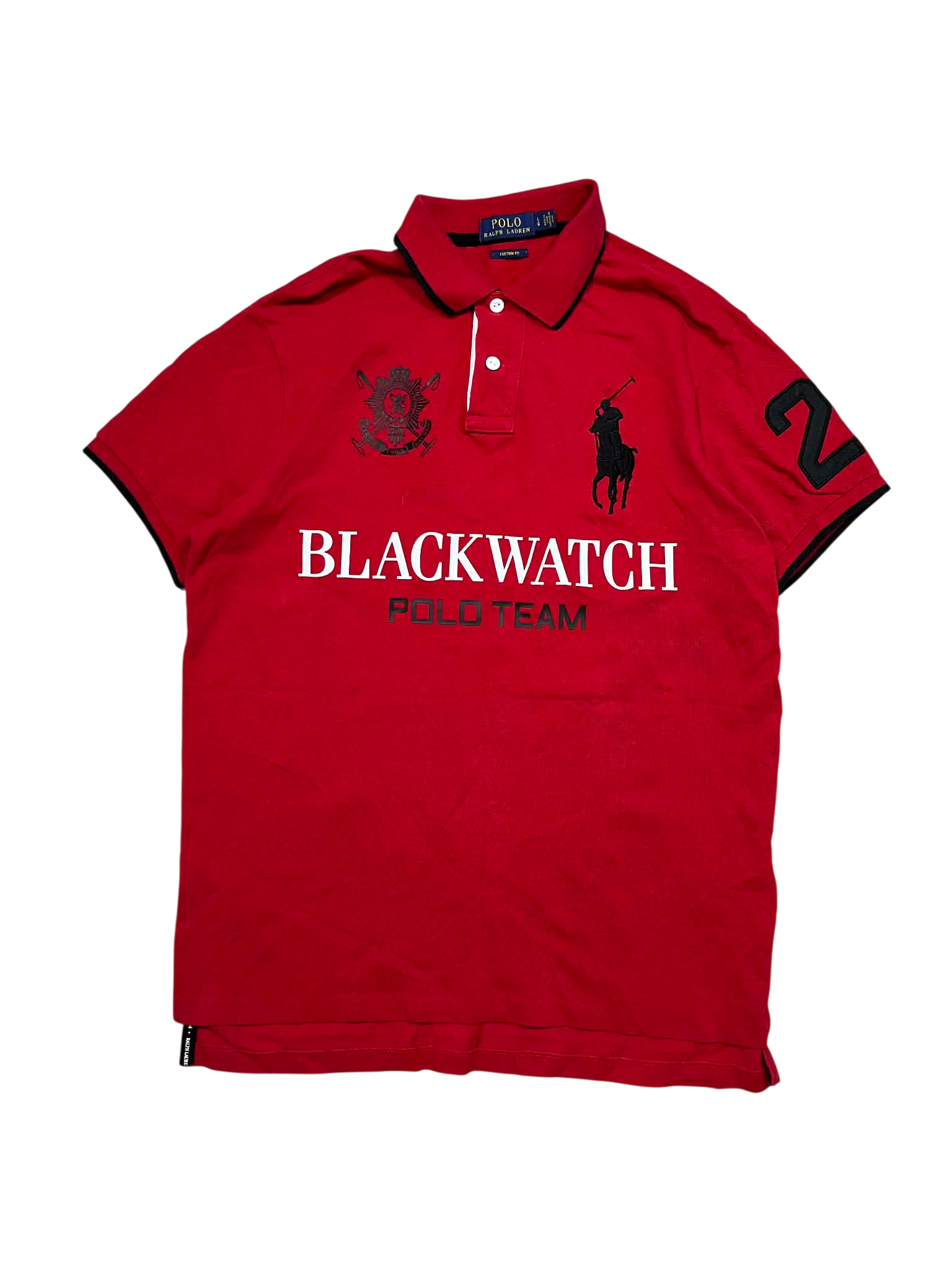 Ralph Lauren Chief Keef BLACKWATCH Polo (L)