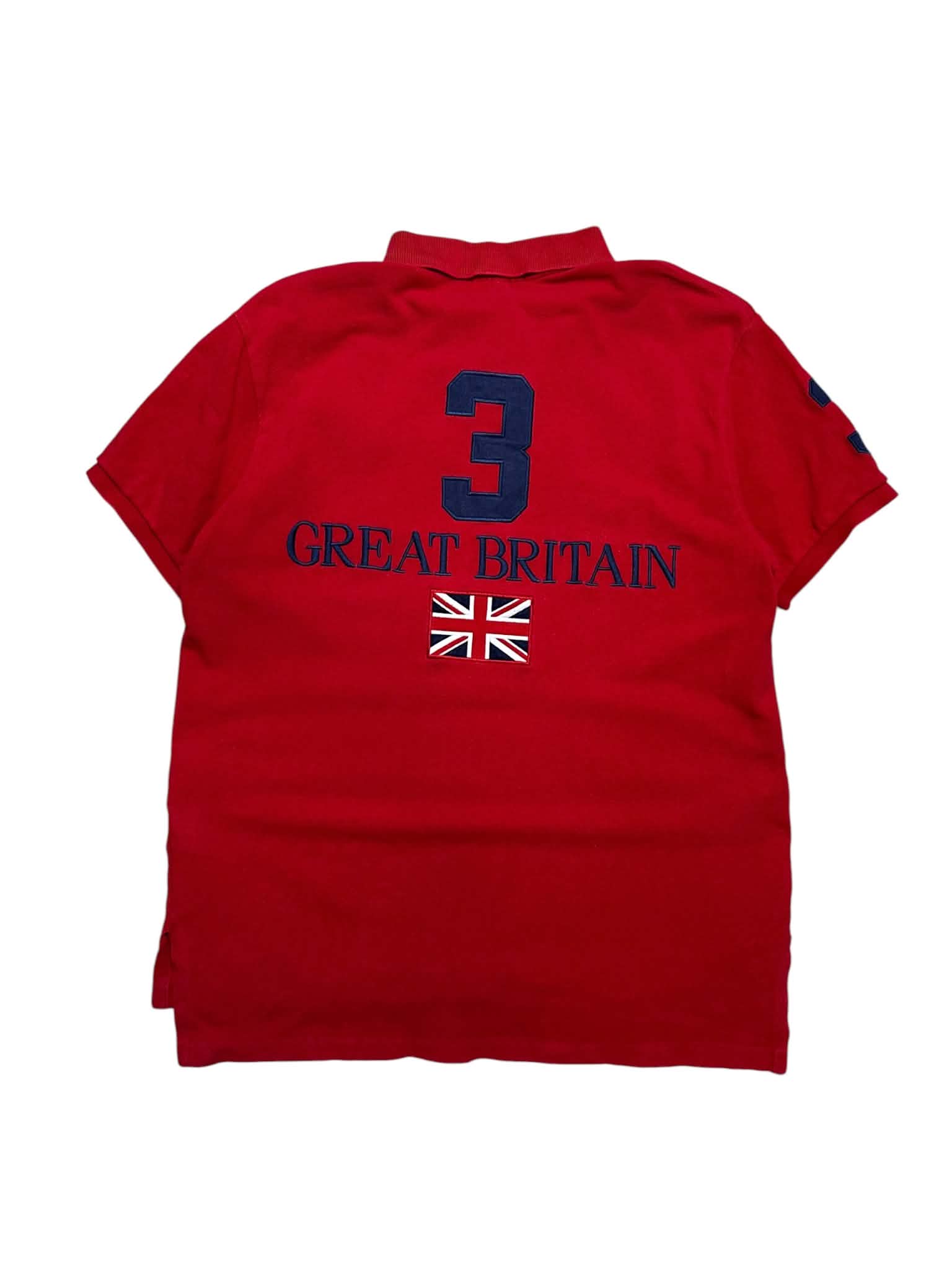 Polo Ralph Lauren Chief Keef GREAT BRITAIN Poloshirt (L)