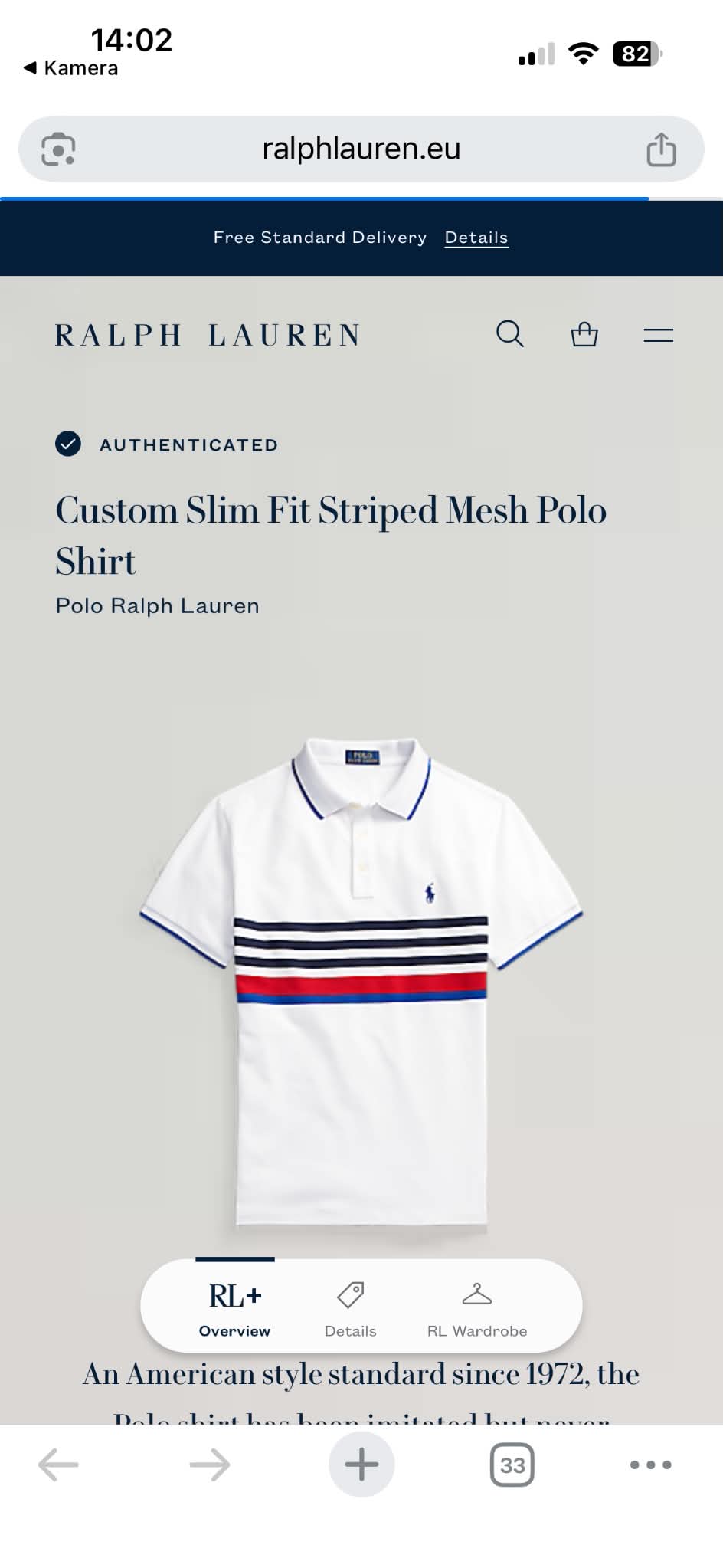 Polo Ralph Lauren Old Money Polo (M)