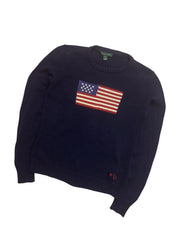 Polo Ralph Lauren USA Flag Crewneck (S)