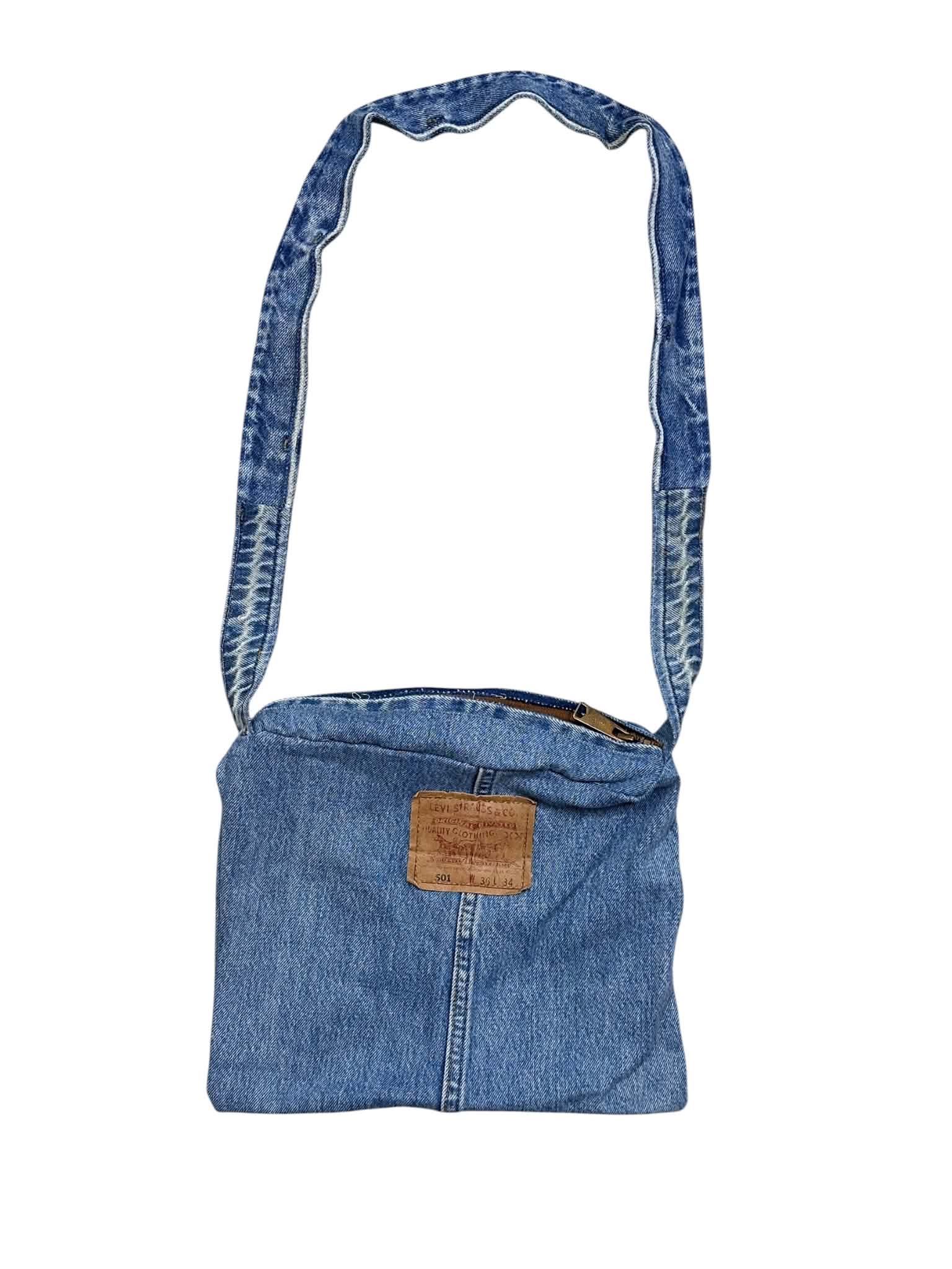 Handmade Levi's Denim Shoulder Bag (One Size)