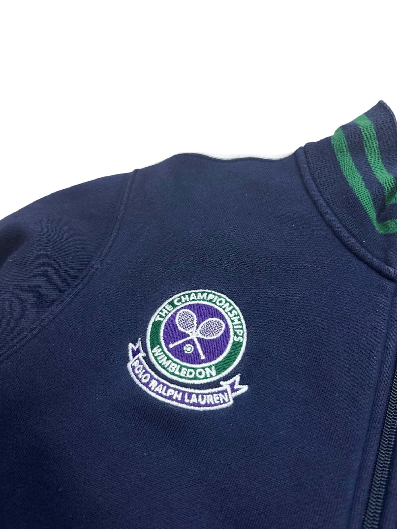 Polo Ralph Lauren Chief Keef Bigpony Wimbledon Full Zip Up (Women L - Men S)
