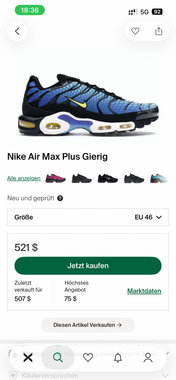 Nike Air Max Plus TN Greig (46 EU)