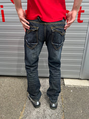 *WASHED* Y2K SWAG JEANS (M)