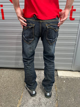 *WASHED* Y2K SWAG JEANS (M)