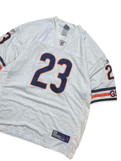 Vintage Y2K White Chicago Bears Devin Hester #23 Cropped Jersey (XL)